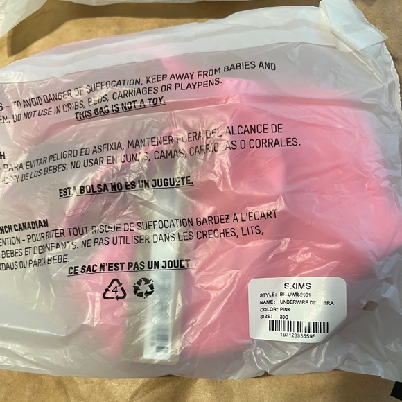 Hot pink skins underwire Demi bra 30c - Picture 3 of 4